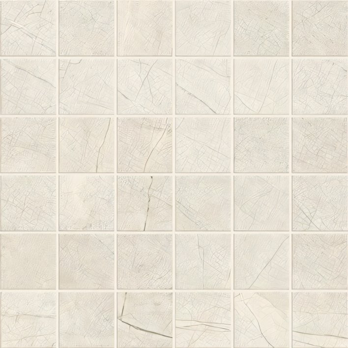 White Mosaico 30x30